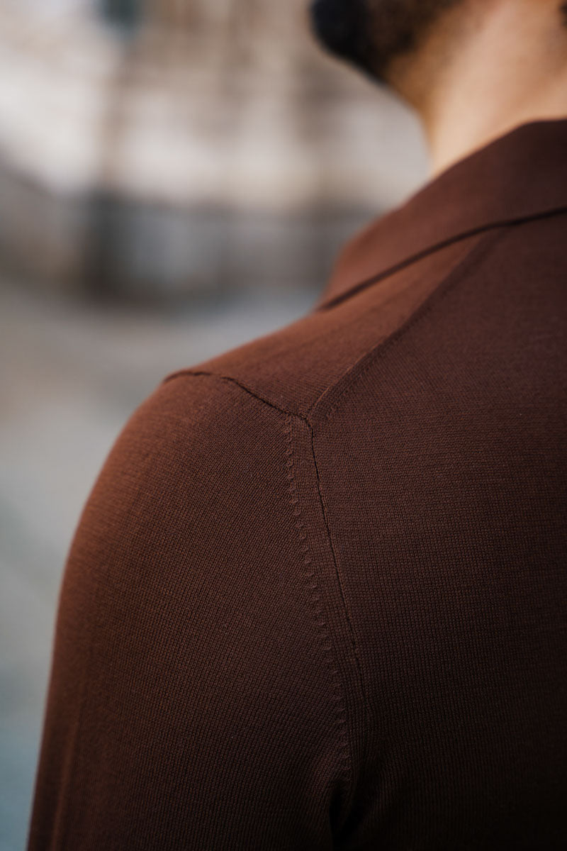 cotton-short-sleeve-polo-shirt-the-fleece-milano-brown-saddle-shoulder